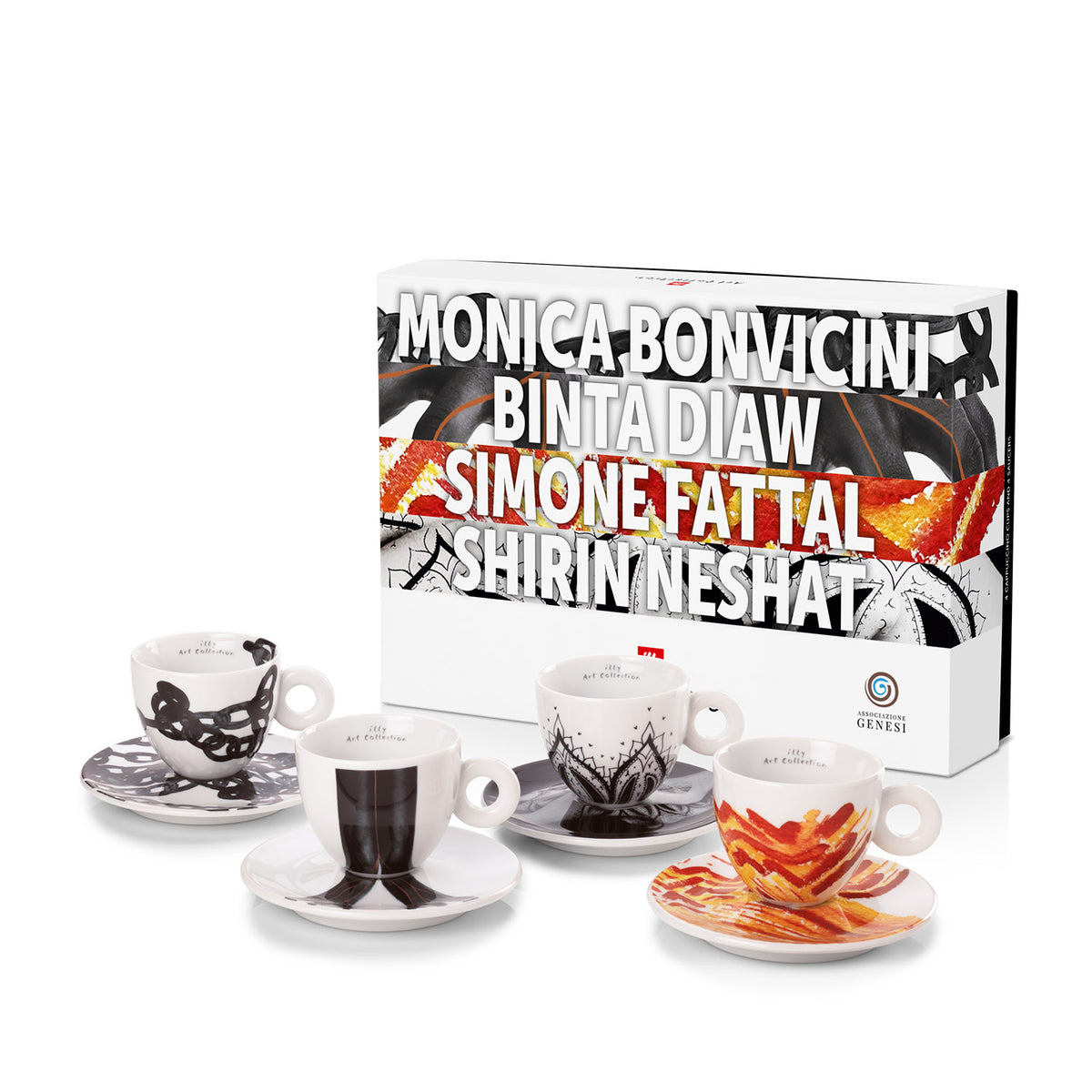 illy Art Collection GENISI | Espresso- en cappuccinokopjes
