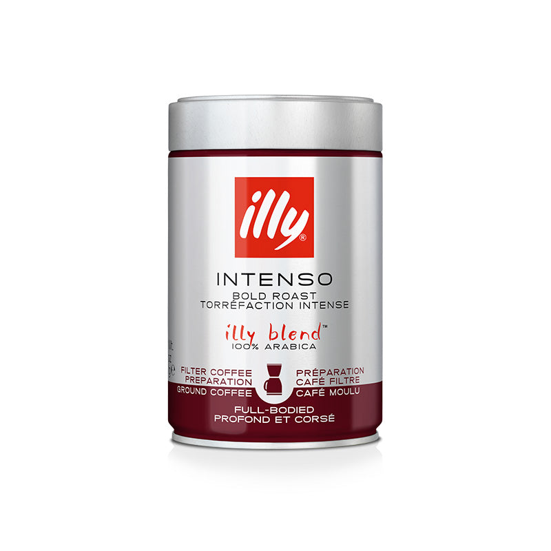 illy gemalen filterkoffie INTENSO - 6 x 250 gram