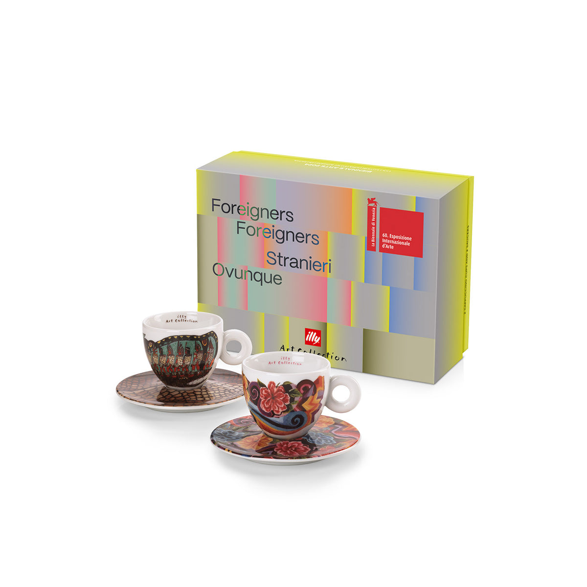 illy Art Collection BIENNALE ARTE 2024 | Espresso- en cappuccinokopjes