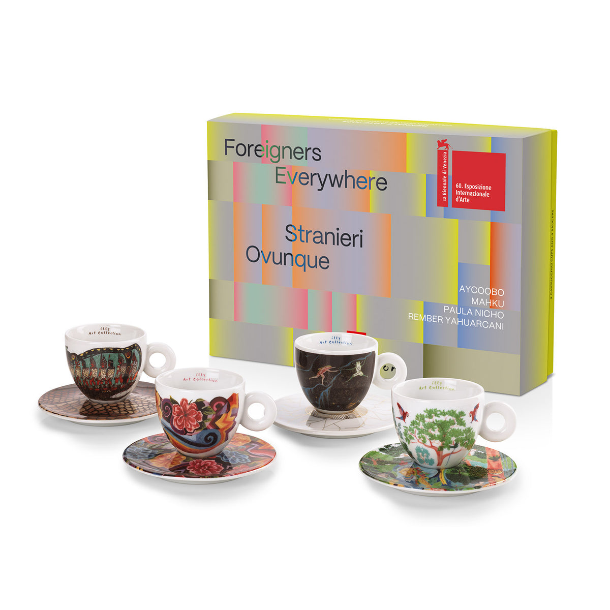 illy Art Collection BIENNALE ARTE 2024 | Espresso- en cappuccinokopjes