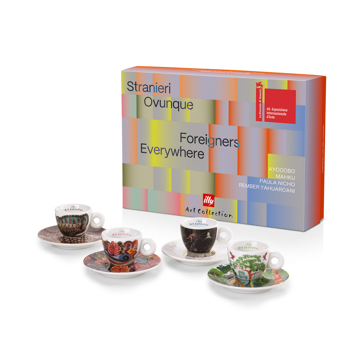 illy Art Collection BIENNALE ARTE 2024 | Espresso- en cappuccinokopjes