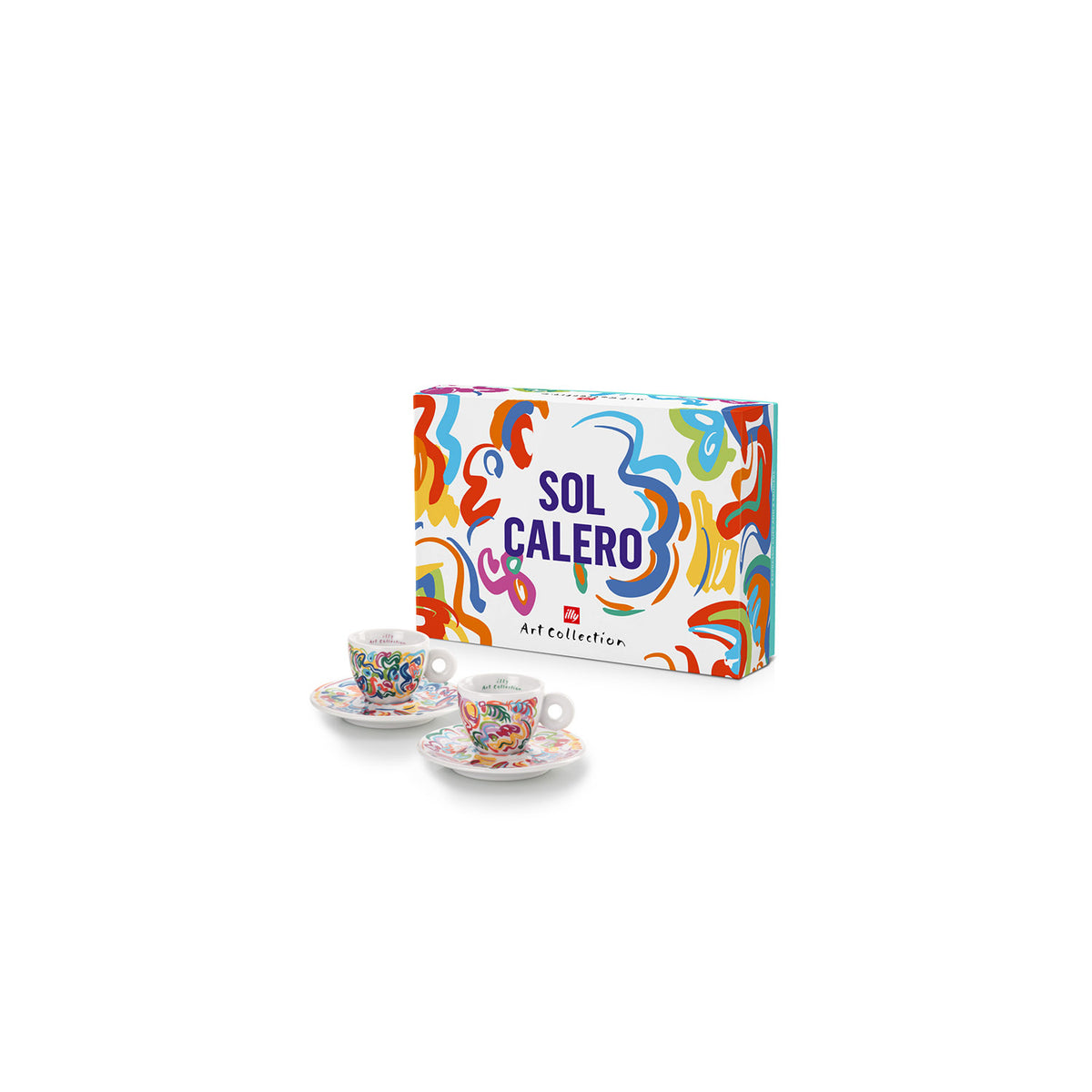 illy Art Collection SOL CALERO | Espresso- en cappuccinokopjes