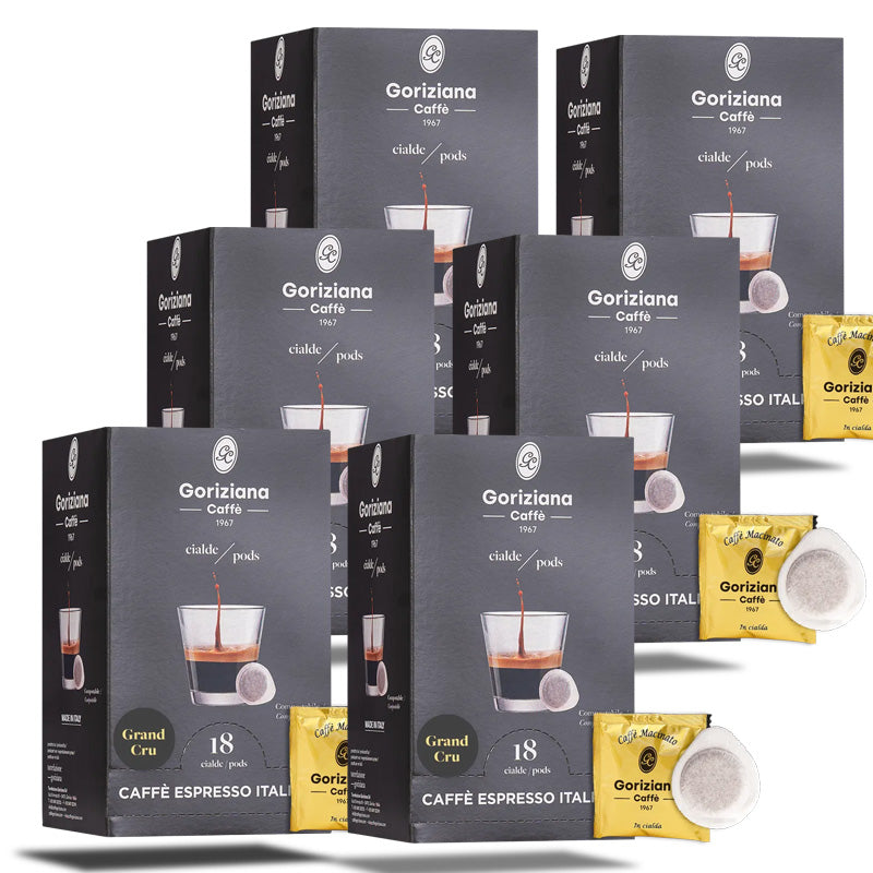 Goriziana Caffè E.S.E. servings POD GRAND CRU - 12 x 18 koffiepads