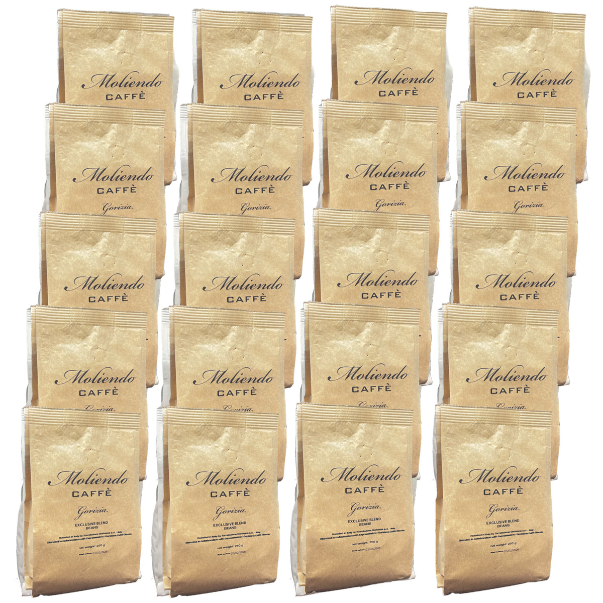 Moliendo Caffè bonen GORIZIA - 20 x 250 gram