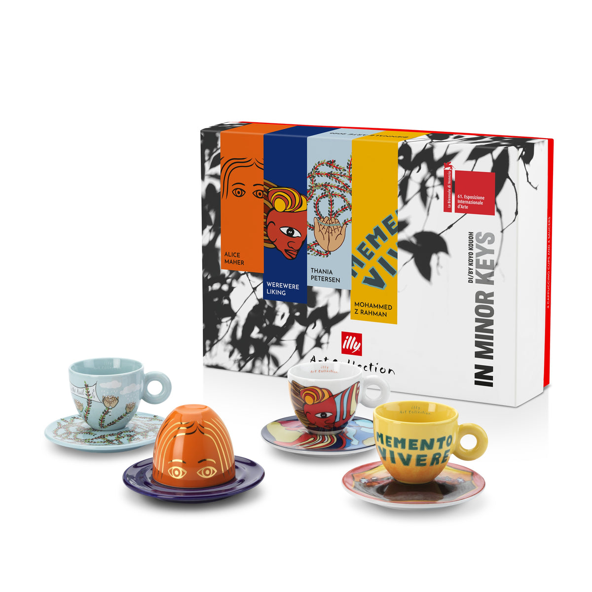 illy Art Collection Biennale 2026 | Espresso- en cappuccinokopjes