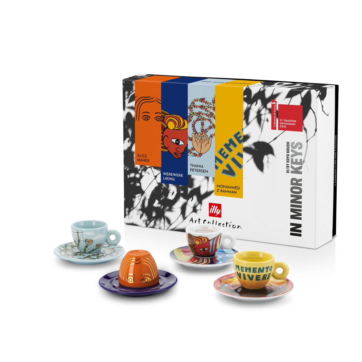 illy Art Collection Biennale 2026 | Espresso- en cappuccinokopjes