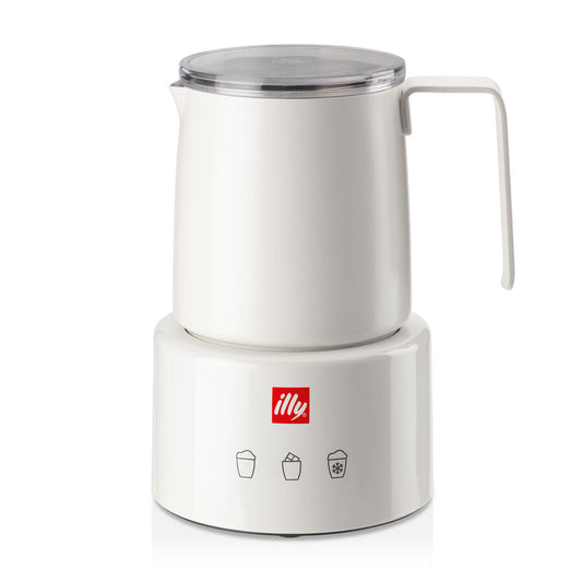illy melkopschuimer Wit