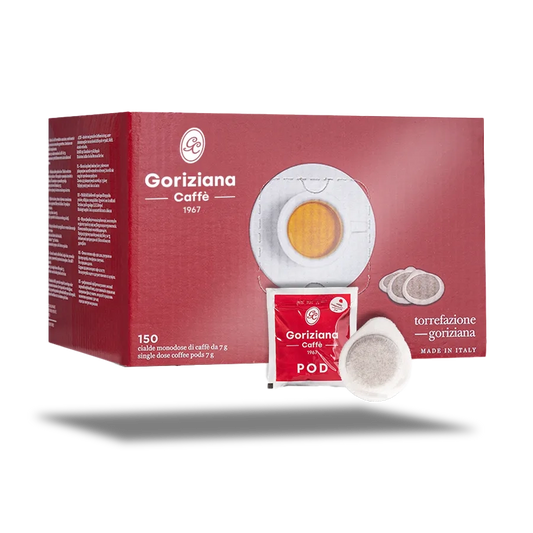 Goriziana Caffè E.S.E. servings POD ROSSO - 150 koffiepads