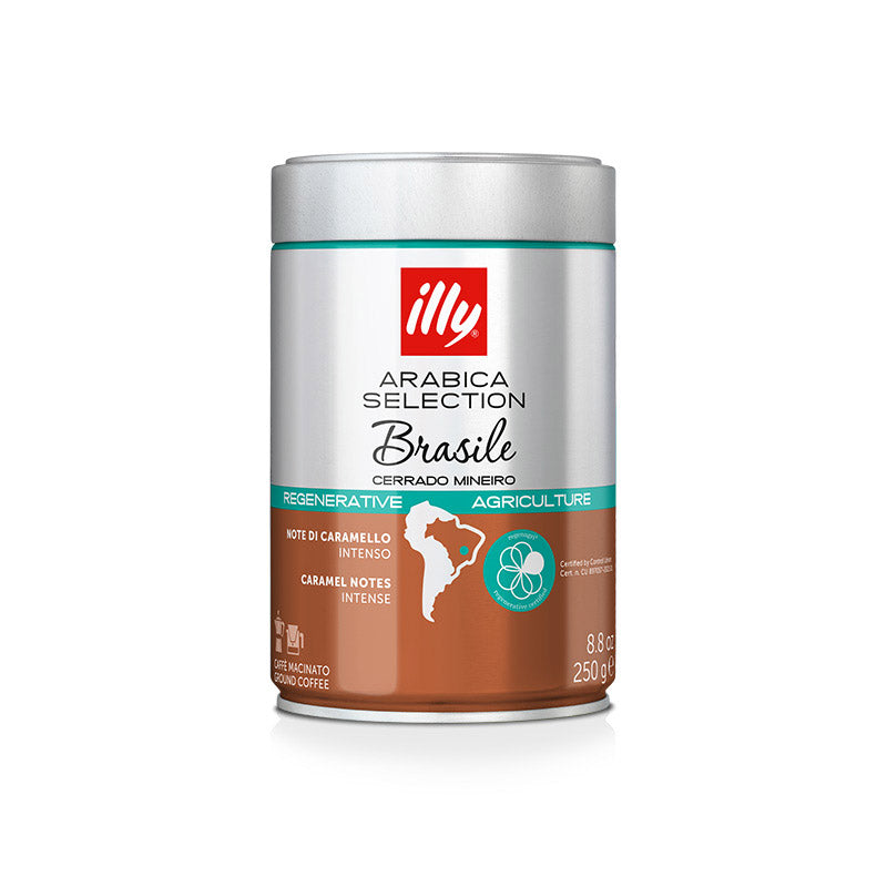 illy gemalen filterkoffie BRASILE Cerrado Meneiro - 250 gram