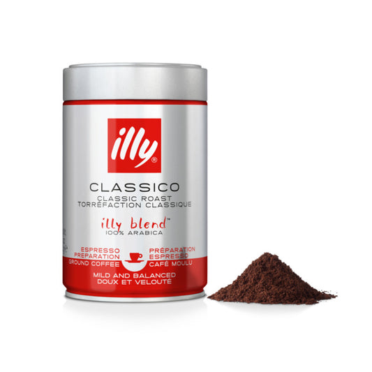 illy gemalen espressokoffie CLASSICO - 250 gram