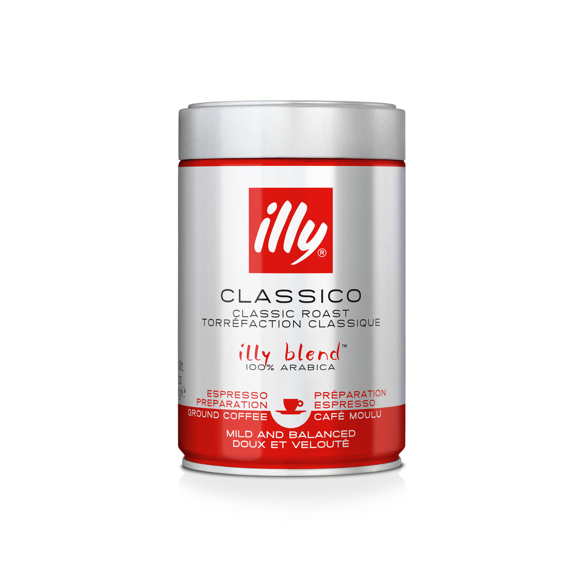 illy gemalen espressokoffie CLASSICO - 250 gram