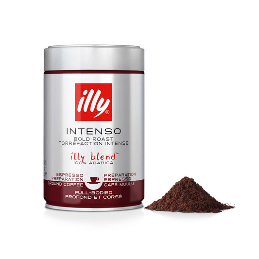 illy gemalen espressokoffie INTENSO - 250 gram