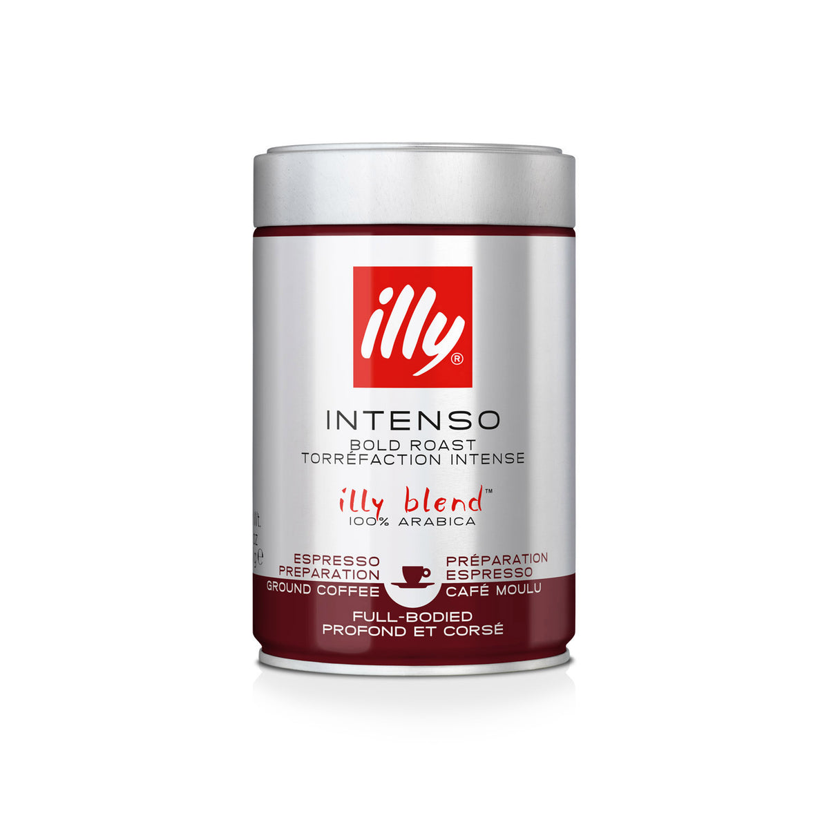 illy gemalen espressokoffie INTENSO - 250 gram