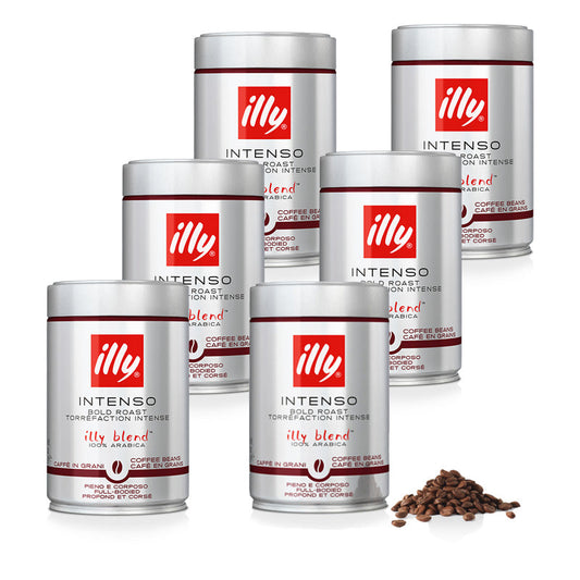illy espresso koffiebonen INTENSO - 6 x 250 gram