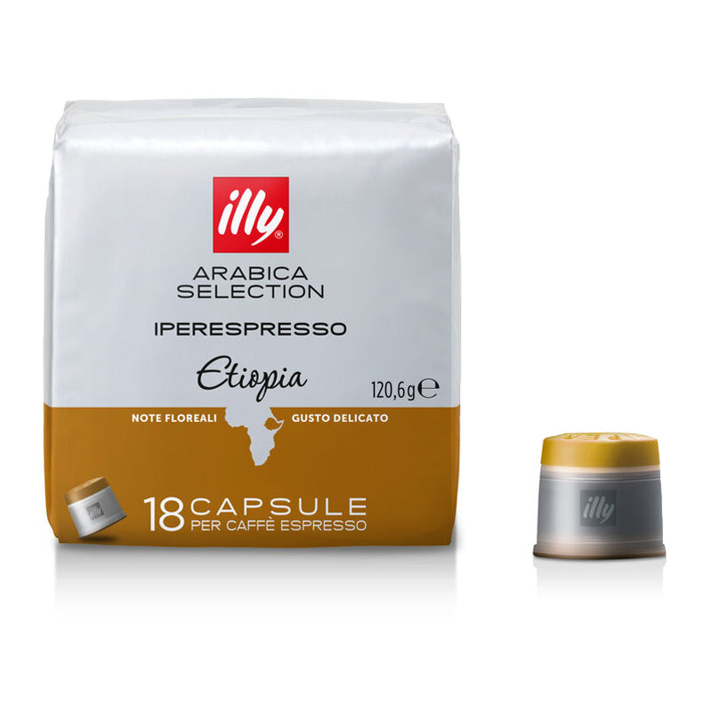 illy Iperespresso ETHIOPIË - 6 x 18 capsules
