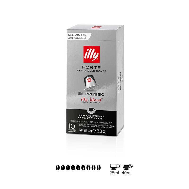 illy Nespresso® compatible FORTE - 10 capsules