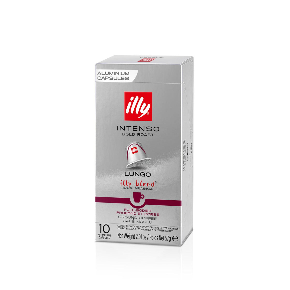 illy Nespresso® compatible INTENSO LUNGO  - 10 capsules