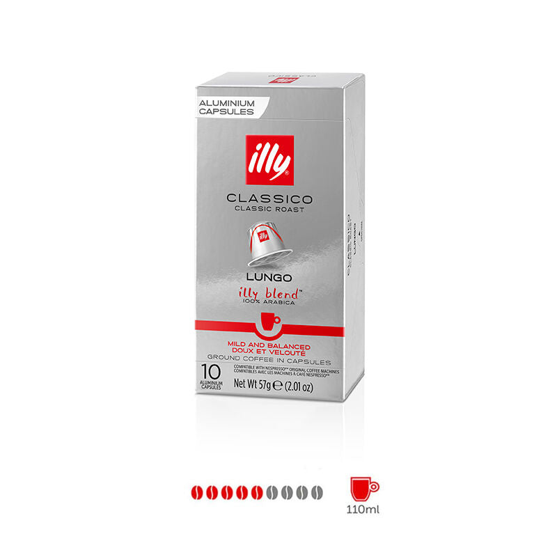 illy Nespresso® compatible LUNGO CLASSICO  - 10 capsules